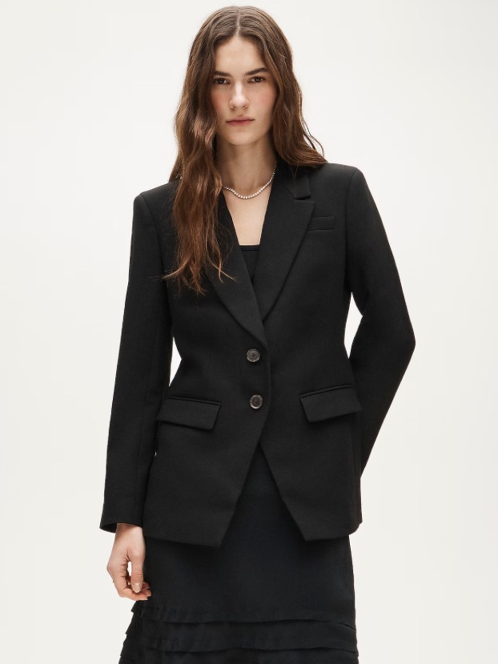 J Crew Madelyn blazer in four-season stretch CC289 Size 6 NWT Black Office